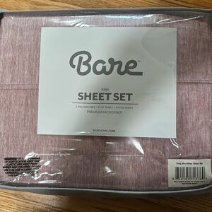 King Microfiber Sheet Set by Bare